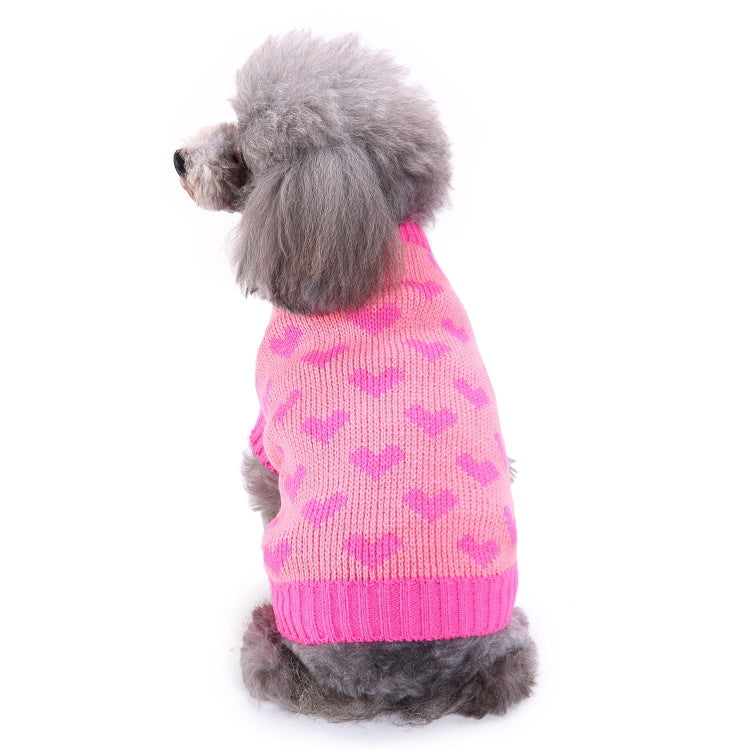 Taglory Small Dog Sweater, Dog Clothes for Small Dogs Girls Boys, Soft Warm Turtleneck Dress